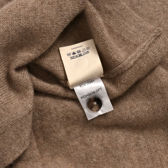 Faherty Tropical 100% Cashmere Maxi Shirtdress Women's XXS Sweater Dress Shirt - Picture 8 of 8